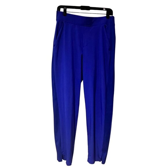 Brooklyn Mid Rise Ankle Pant, Wrinkle-resistant, Purple/blue, Size 6 - Picture 1 of 5